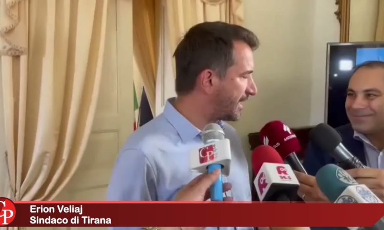 A Taranto il sindaco di Tirana Erion Veliaj